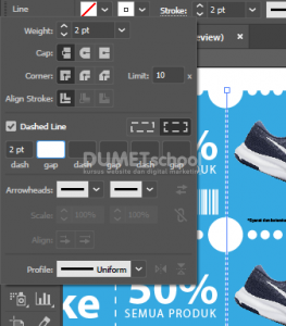 Tips dan Trik Cara Print Kupon di kertas A3 pada Adobe Illustrator