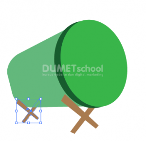 Membuat Bedug Vektor di Adobe Illustrator