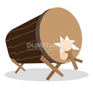 Membuat Bedug Vektor di Adobe Illustrator
