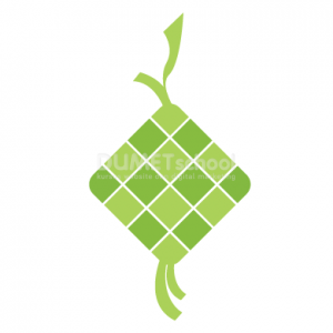 Membuat Gambar Ketupat Vektor di Adobe Illustrator