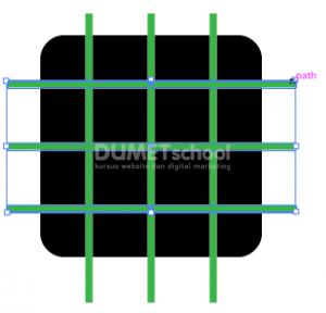 Membuat Gambar Ketupat Vektor di Adobe Illustrator