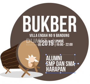 Membuat Poster Bukber di Adobe Illustrator