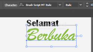 Membuat Ucapan Selamat Berbuka Puasa Di Adobe Illustrator