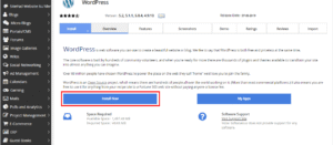 cara instal wordpress