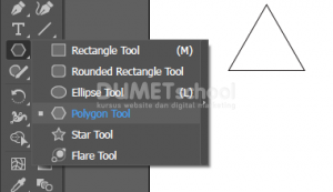Membuat Flat Design Roket di Adobe Illustrator