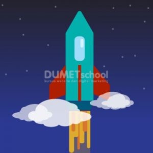 Membuat Flat Design Roket di Adobe Illustrator