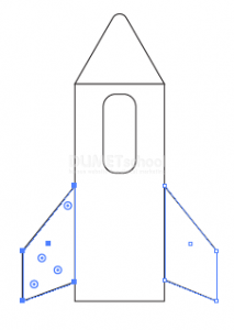 Membuat Flat Design Roket di Adobe Illustrator
