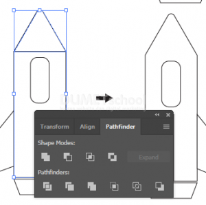 Membuat Flat Design Roket di Adobe Illustrator