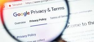 privacy policies google