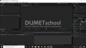 Cara Memberi Efek Flip Pada Teks Dengan Menggunakan Adobe After Effect