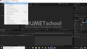 Cara Memberi Efek Flip Pada Teks Dengan Menggunakan Adobe After Effect