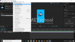 Cara Memberi Efek Warp Pada Gambar di Adobe After Effect