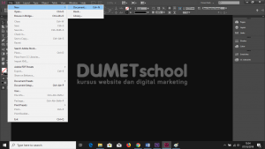 Membuat Objek Jajar Genjang Menggunakan Rectangel Tool di Adobe Indesign
