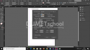 Membuat Objek Jajar Genjang Menggunakan Rectangel Tool di Adobe Indesign