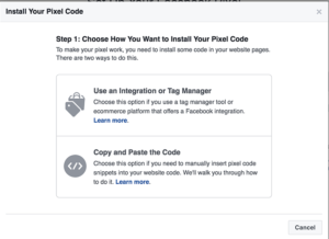 facebook pixel