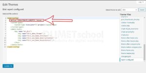 visual wordpress hilang