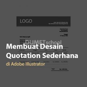 Membuat Desain Quotation Sederhana di Adobe Illustrator