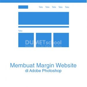 Membuat Margin Website di Adobe Photoshop