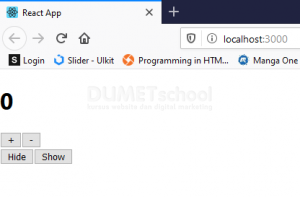 Cara membuat condition rendering pada reactjs