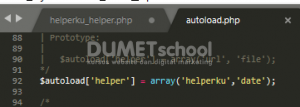 Cara Membuat Format Tanggal Di Dalam Helper Codeigniter