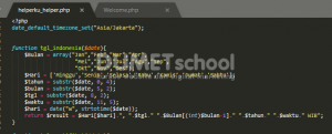 Cara Membuat Format Tanggal Di Dalam Helper Codeigniter