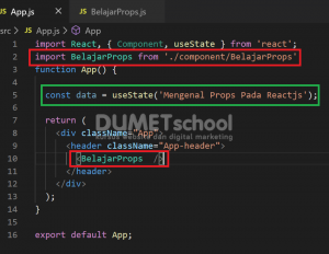 Mengenal Props Pada Reactjs