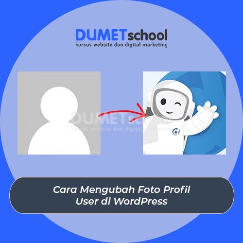 mengubah foto wordpress