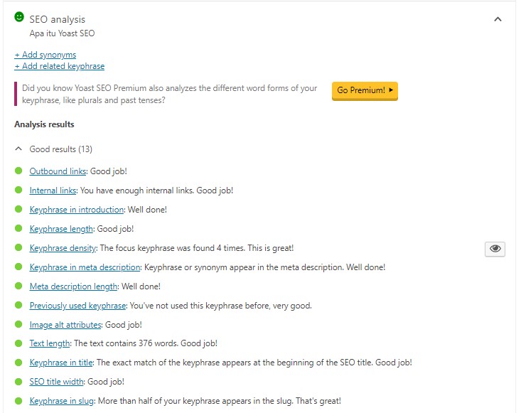 seo analysis