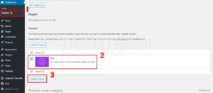 cara update tema