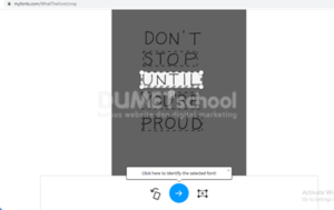 Cara Mengetahui Nama Jenis Font