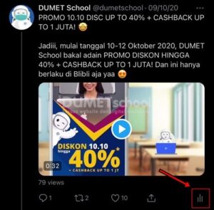 Cara Mengetahui Berapa Orang yang Melihat Tweet Kamu