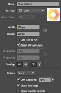 Membuat Pattern Geometri di Illustrator