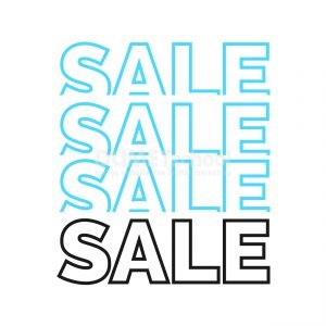 Membuat Tulisan Sale Lebih Menarik di Illustrator