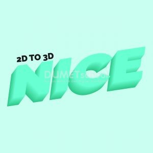 Mengubah Text 2D Menjadi 3D di Illustrator