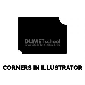 Mengubah Bentuk Sudut di Adobe Illustrator