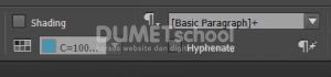 Fungsi Hyphenate di Adobe Indesign