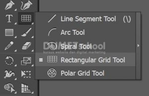 Membuat Tabel Dengan Menggunakan Rectangle Grid Tool