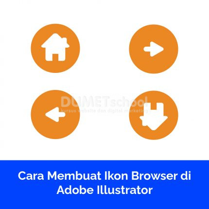 Cara Membuat Ikon Browser di Adobe Illustrator