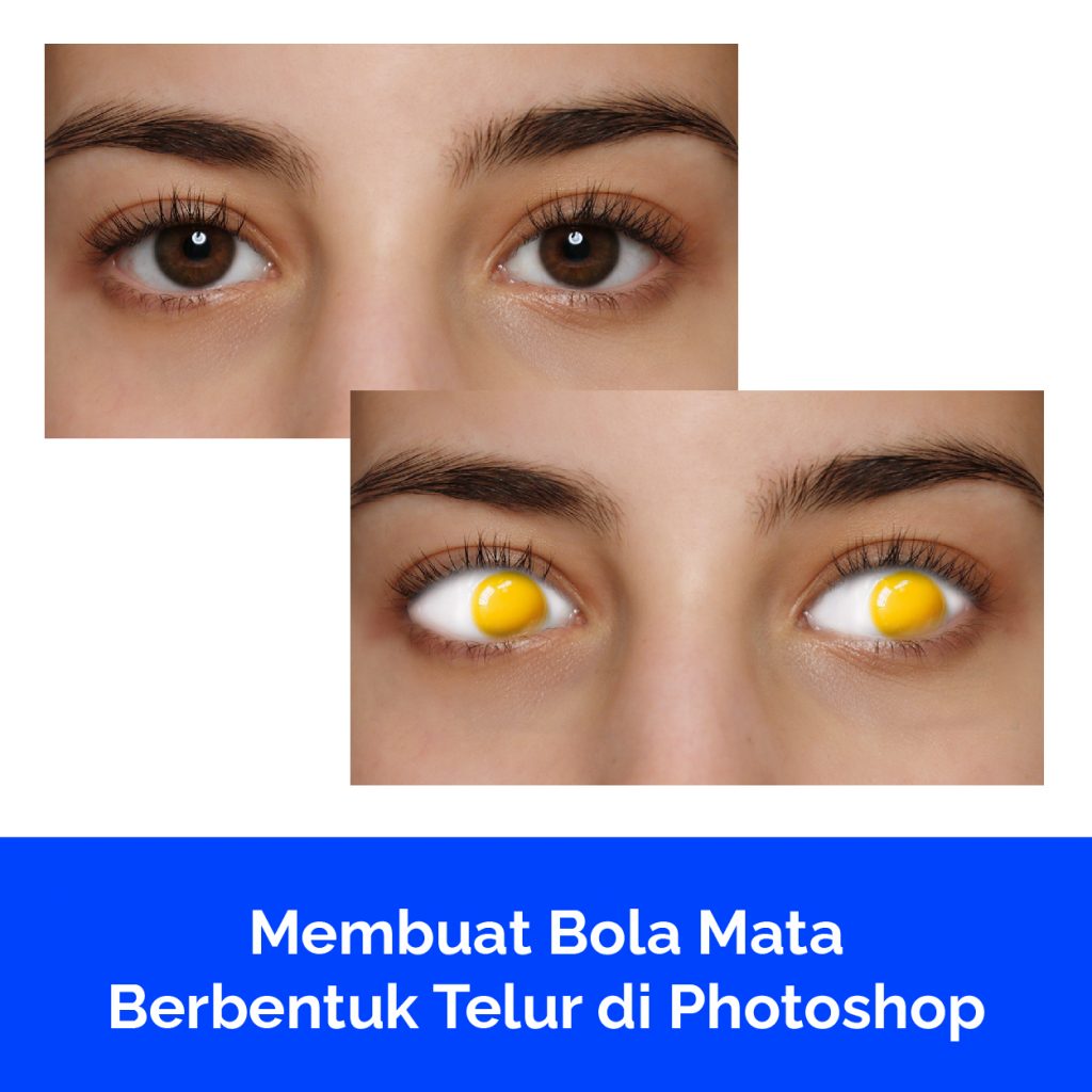 Membuat Bola Mata Berbentuk Telur di Photoshop