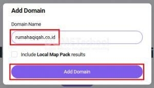 melihat peringkat website