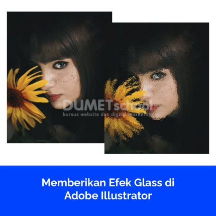 Memberikan Efek Glass di Adobe Illustrator