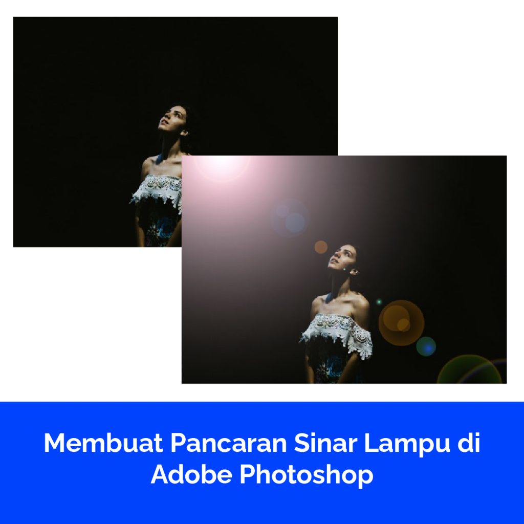 Membuat Pancaran Sinar Lampu di Adobe Photoshop