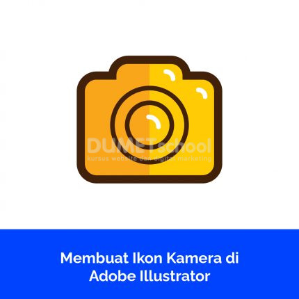 Membuat Ikon Kamera di Adobe Illustrator