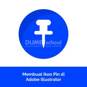 Membuat Ikon Pin di Adobe Illustrator
