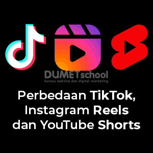 perbedaan tiktok reels dan short