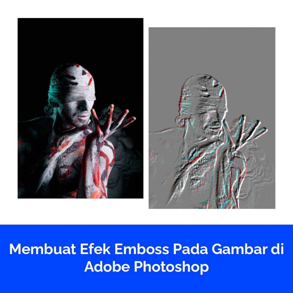 Membuat Efek Emboss Pada Gambar di Adobe Photoshop