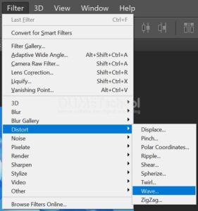 Memberi Efek Wave Pada Gambar di Adobe Photoshop