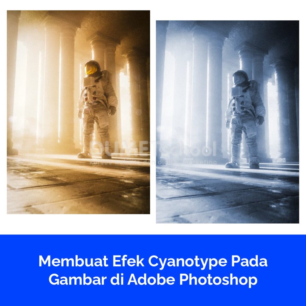 Membuat Efek Cyanotype Pada Gambar di Adobe Photoshop