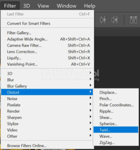Membuat Efek Gelombang Arus Pada Gambar di Adobe Photoshop