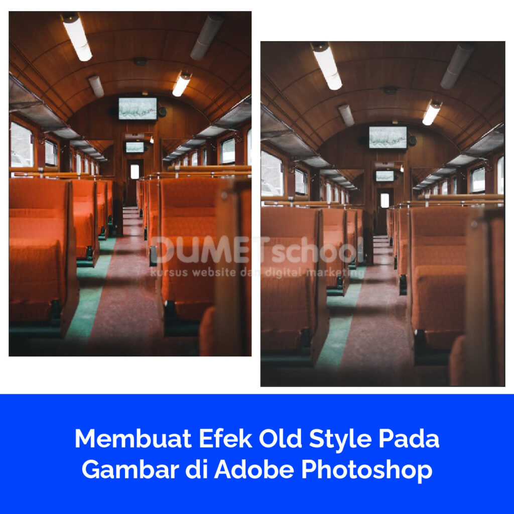Membuat Efek Old Style Pada Gambar di Adobe Photoshop
